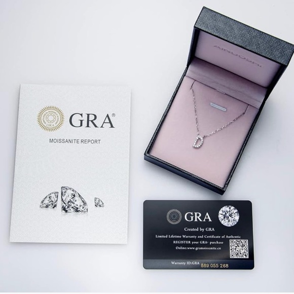 Diamond Moissanite Pave Initial Letter “D” Dainty Chain Adjustable Necklace - D - Picture 3 of 8